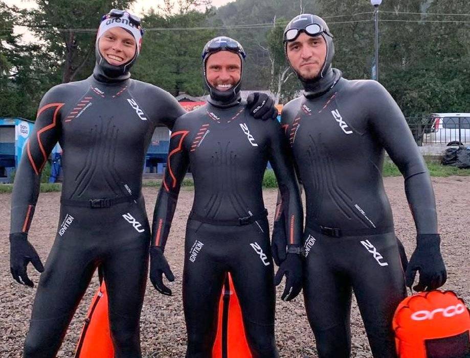 Чеченский пловец установил новый мировой рекорд, переплыв Байкал