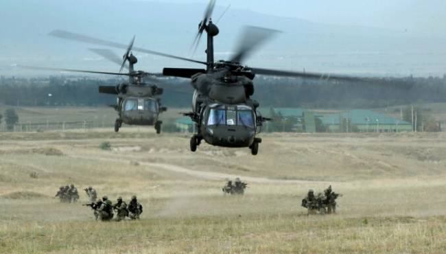 В латвийском небе летают «чёрные ястребы» НАТО