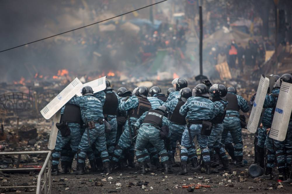 Националисты из «Тризуба» невольно доказали, что в 2013 году «Беркут» не избивал студентов на Майдане