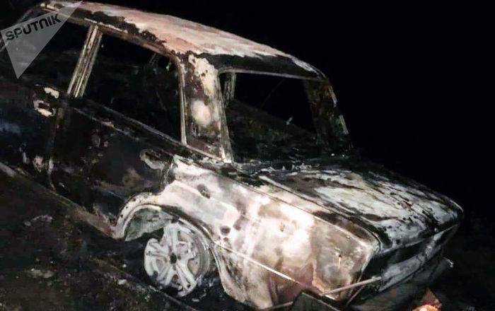 Страшное ДТП в Армении: в машине найдено сгоревшее тело, водитель исчез