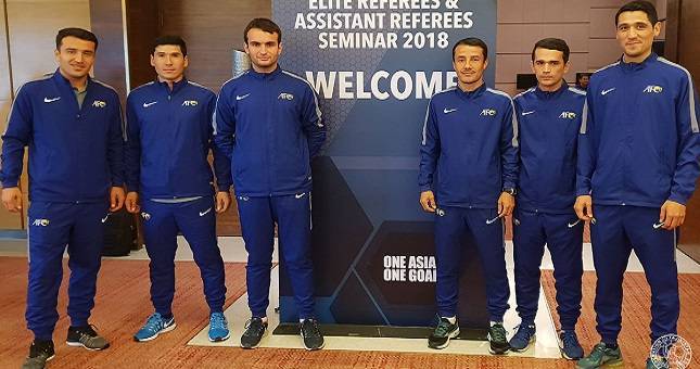 Арбитры  из Таджикистана получили назначения на матчи отборочного турнира чемпионата Азии-2020