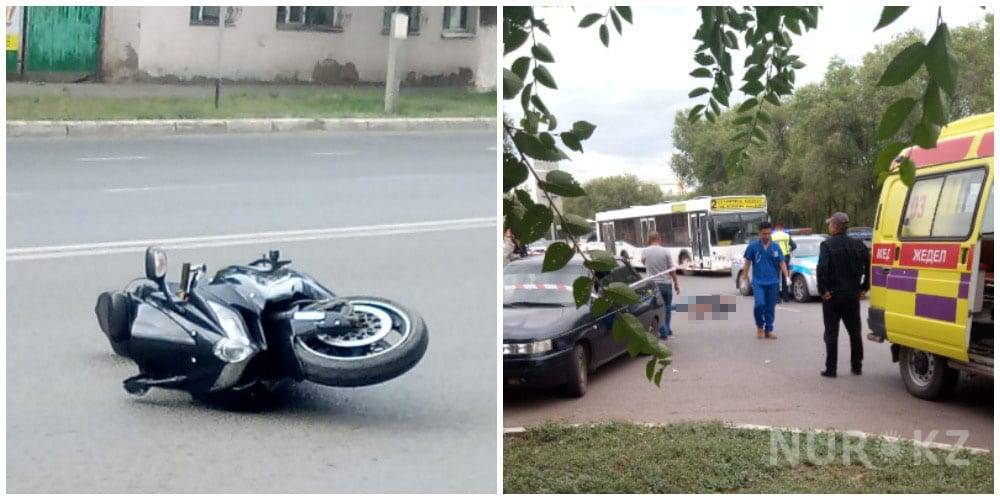 Мотоциклист погиб в результате ДТП в Уральске