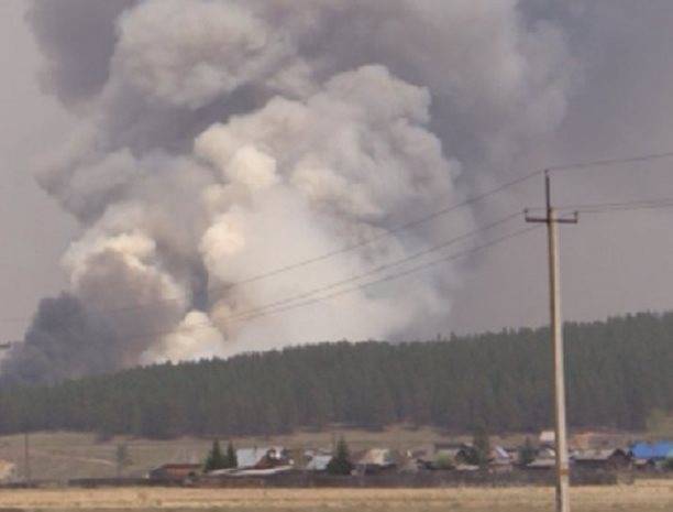 Зона пожаров в Иркутской области увеличивается