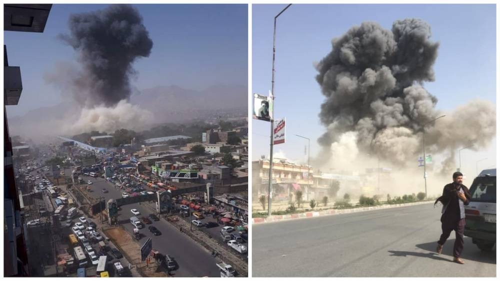 95 человек пострадали от взрыва в Кабуле (фото, видео)