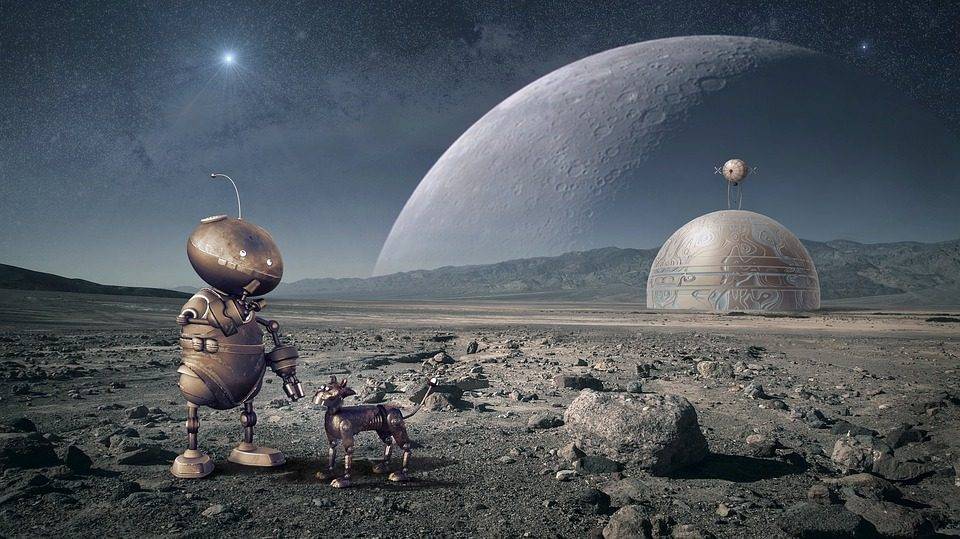 Израильские астронавты поселили на луне странных  восьминогих существ