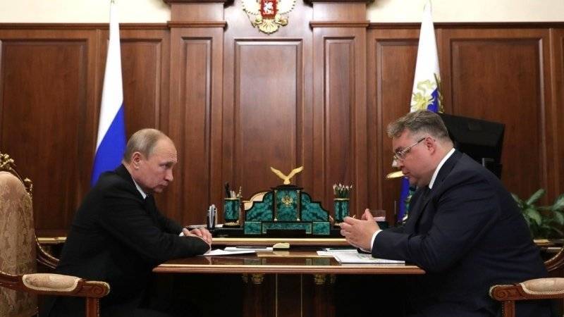 Глава Ставрополья попросил Путина включить регион в программу нацпроекта