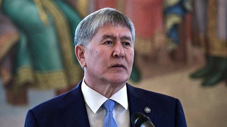 В Киргизии задержали экс-президента Атамбаева