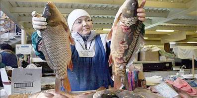 В Орловской области с реализации снято более 280 кг рыбы и морепродуктов