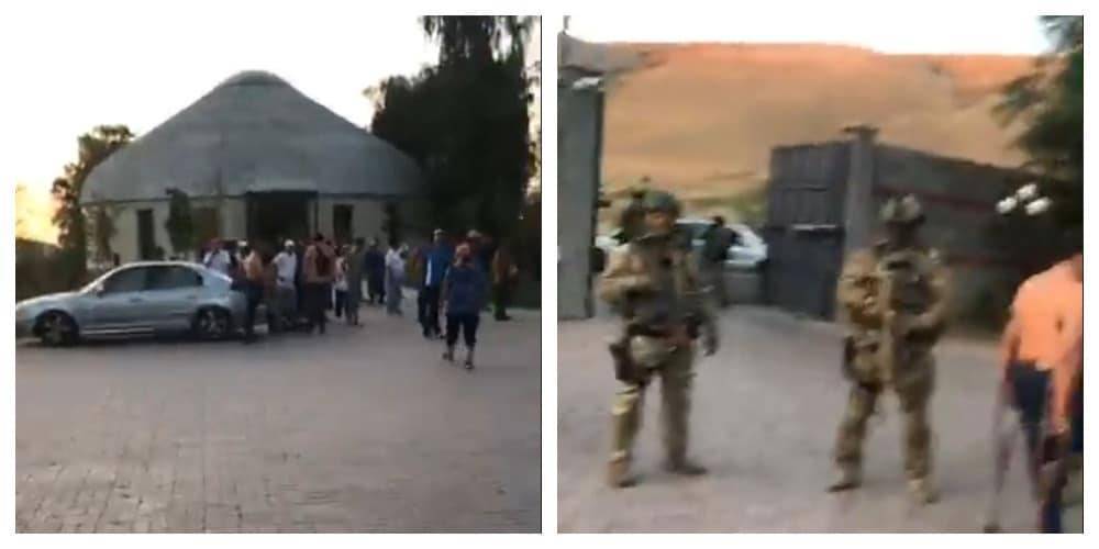 Спецназ штурмует дом Алмазбека Атамбаева (фото, видео)