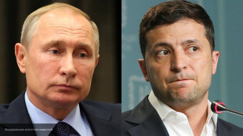 Телефонный разговор Зеленского и Путина коснулся ситуации в Донбассе