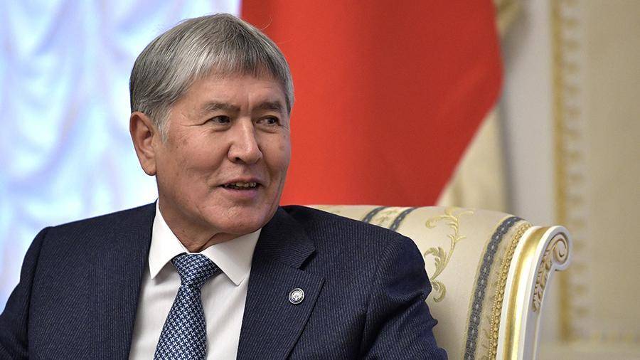 Атамбаев сделал заявление после штурма своего дома