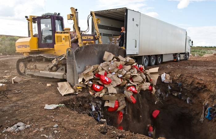 В России похвастались количеством уничтоженных продуктов