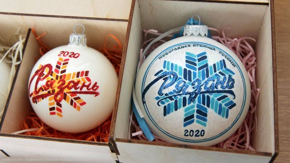 В Рязани представили сувенирную продукцию Новогодней столицы России 2020 – РИА «7 новостей»