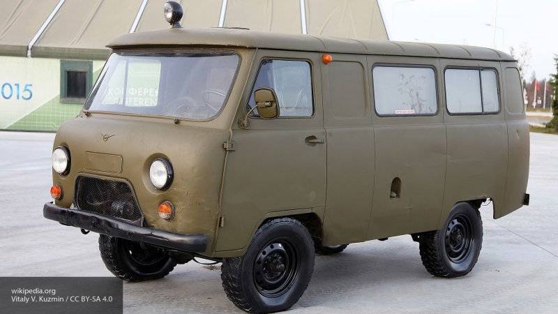 УАЗ запатентовал новый авто для тушения лесных пожаров