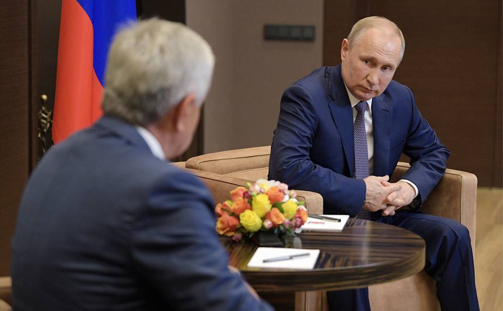 Путин встретился с главой непризнанной Абхазии