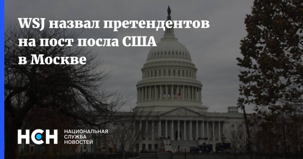 WSJ назвал претендентов на пост посла США в Москве