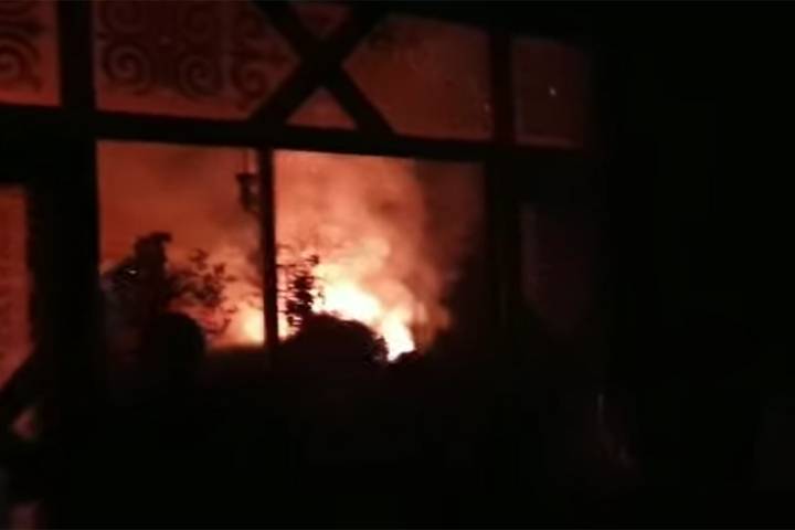В резиденции Атамбаева после его задержания начался пожар - МК