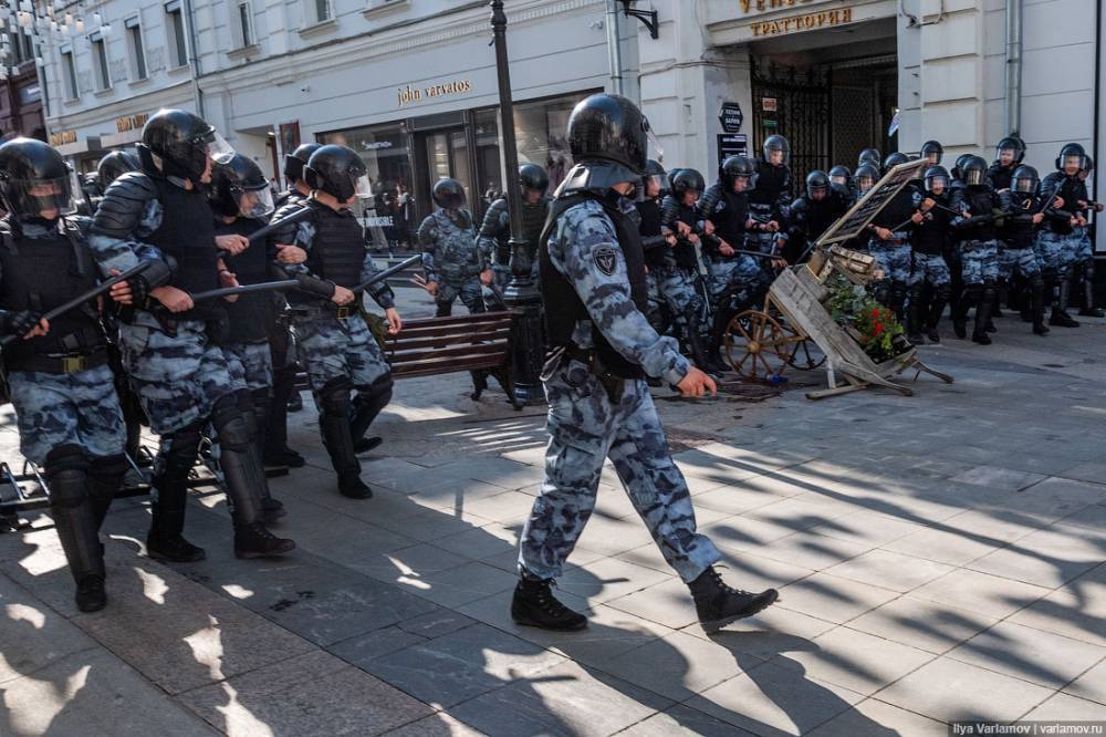 Объявленный в розыск по делу о «массовых беспорядках» сам сдался полиции