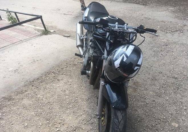 В Канищеве мотоциклист без прав наехал на пенсионерку