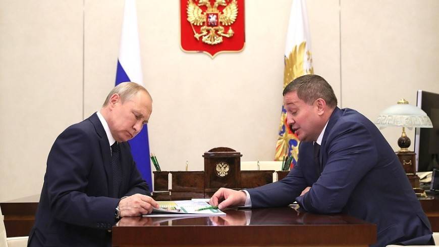 Бочаров доложил Путину о проекте оздоровления Волго‑Ахтубинской поймы