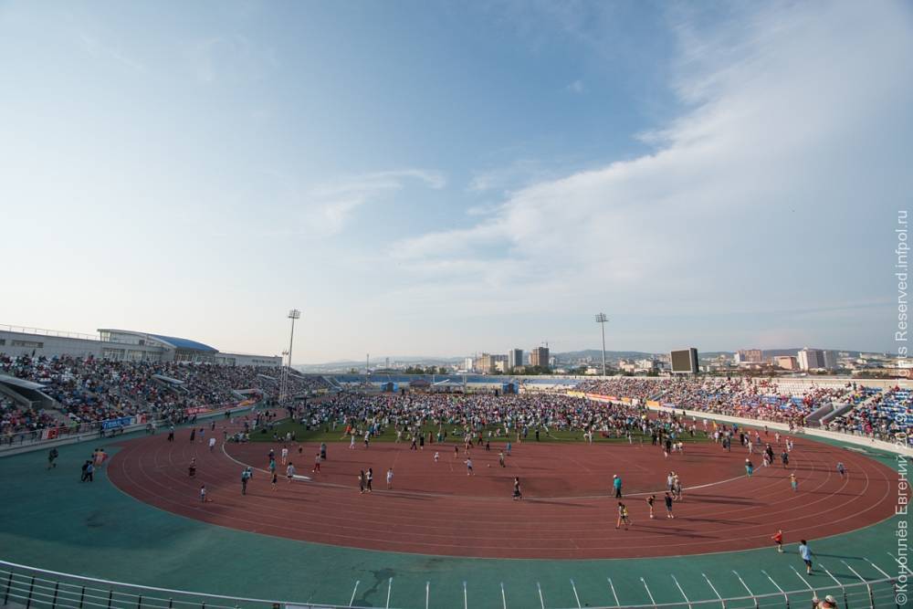 В Улан-Удэ затягивается капитальный ремонт Центрального стадиона
