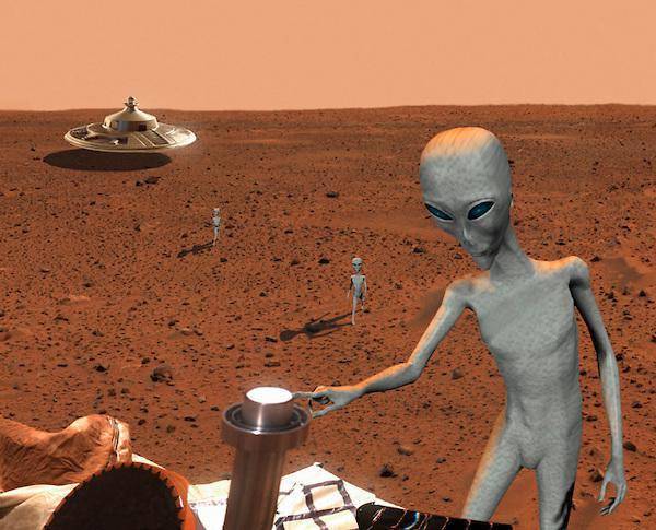 Уфолог из Тайваня обнаружил на Марсе женщину-инопланетянина