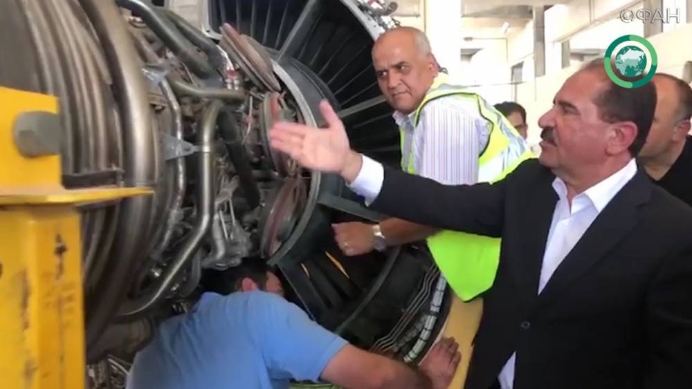 Министр транспорта Сирии проинспектировал работу Международного аэропорта Дамаска