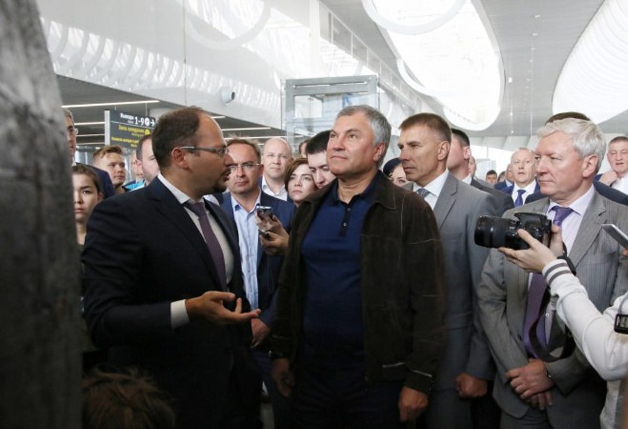 Володин проверил готовность аэропорта Гагарин