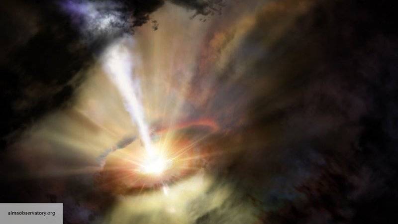 Ученые выявили необычное явление рядом с черной дырой