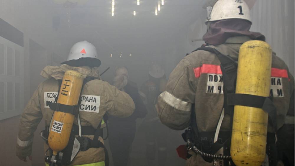 Пожар на территории воинской части под Архангельском, есть жертвы - источник