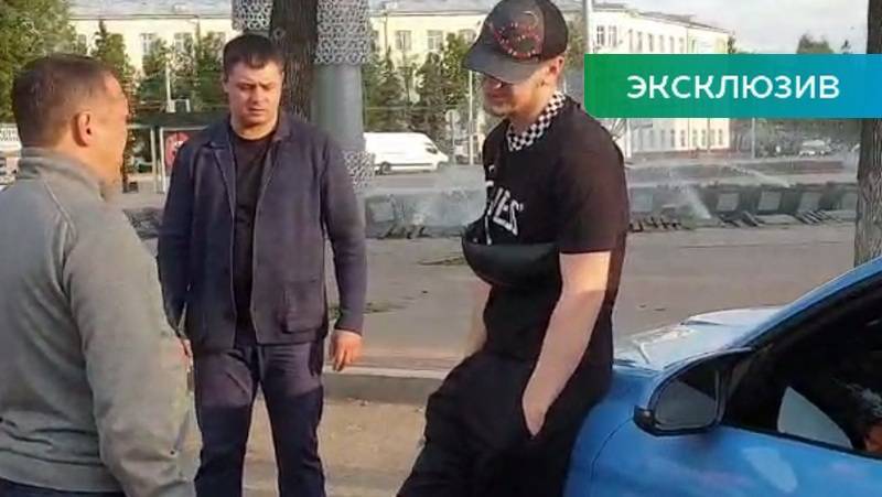 В Уфе Динар Гильмутдинов задержал скандального гонщика на спортивной BMW