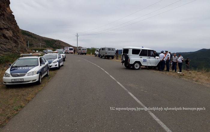 В ДТП на дороге Горис-Степанакерт погибли два человека