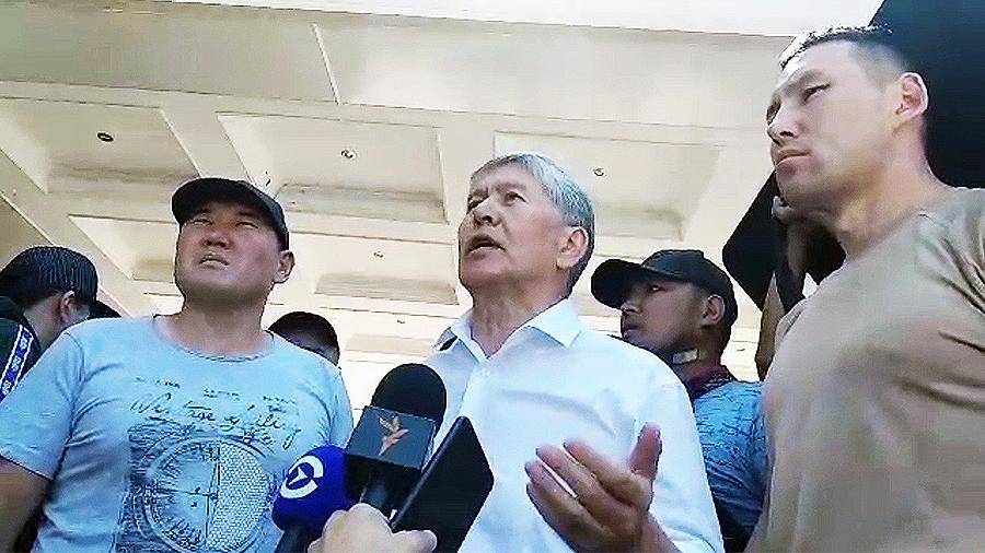 Атамбаева отправили в МВД Киргизии по объездной дороге