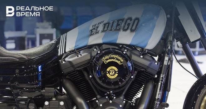 Брестское «Динамо» подарило Диего Марадоне Harley-Davidson