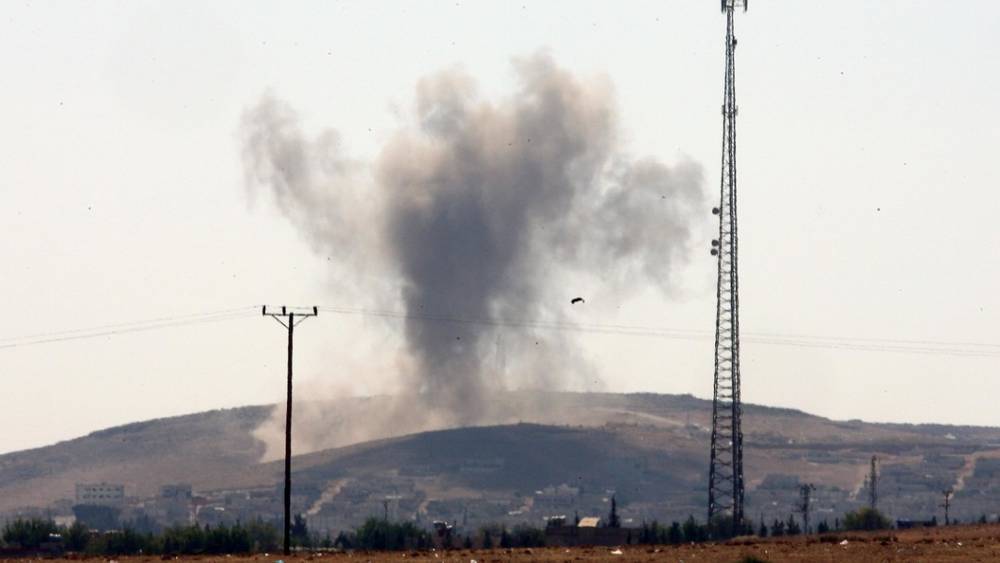 На границе с Сирией взорвался турецкий военный склад. Осколки полетели в дома - СМИ - tsargrad.tv - Сирия - Турция