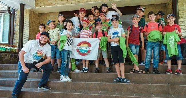 Главный еврейский лагерь для мальчиков в Украине завершился