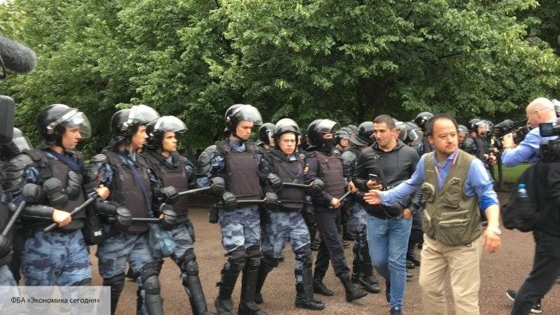 Любые провокации в центре Москвы будут немедленно пресекаться – полиция