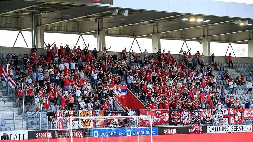 Около 500 болельщиков «Спартака» посетили матч команды с «Туном» в Лиге Европы — РТ на русском