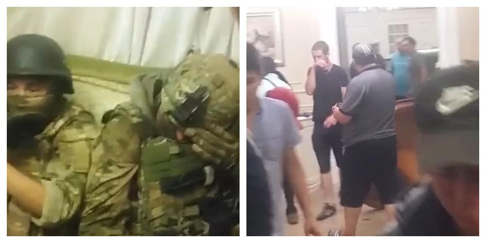 Сторонники Атамбаева захватили спецназовцев (видео)
