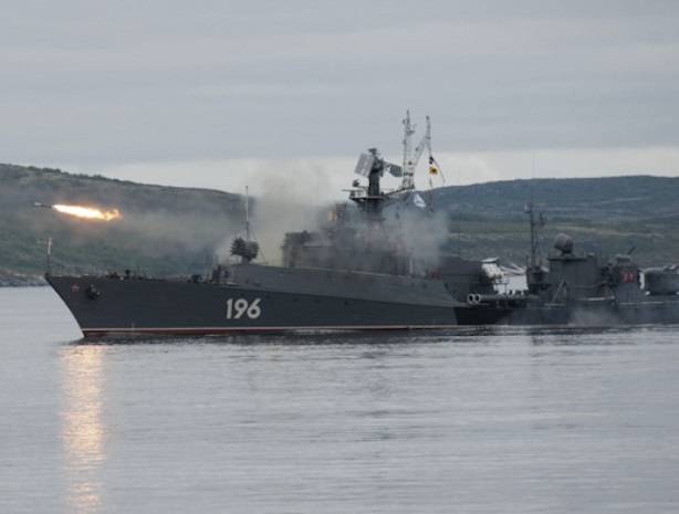 Российский флот начал учения в северных морях