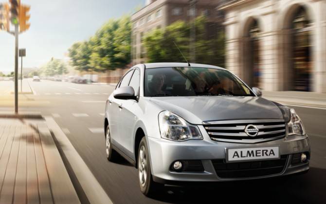 Nissan завершил продажи седана Almera в России