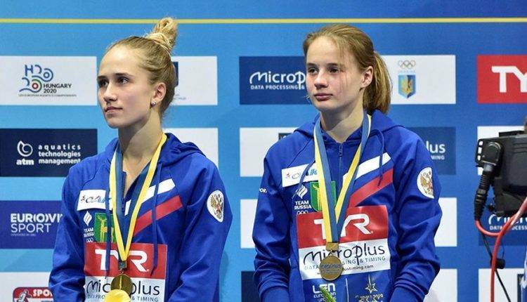 Россияне победили в синхронных прыжках в воду на чемпионате Европы