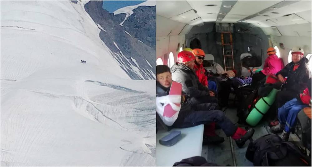 Российских туристов на вертолете эвакуировали с гор под Алматы (фото)