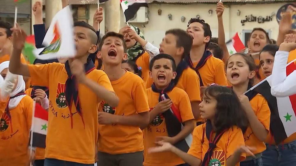 В Алеппо открылся летний лагерь для сирийских детей