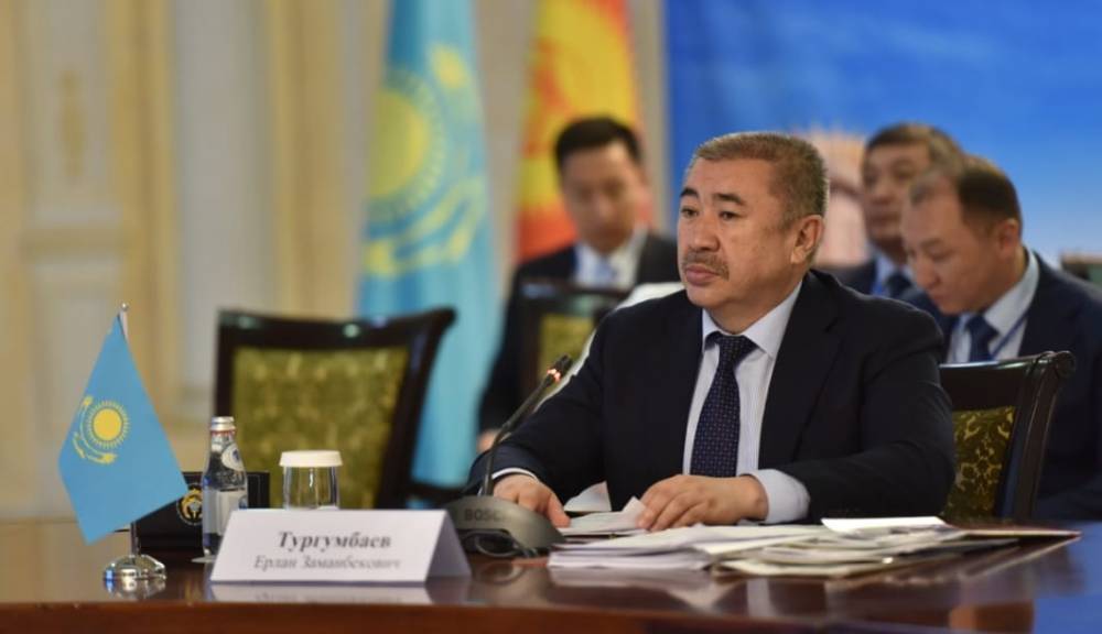 Тургумбаев рассказал, как полицейские Казахстана борются с транснациональной преступностью
