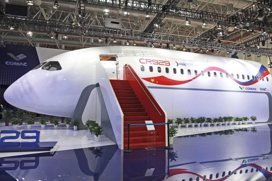 В СМИ рассказали, есть ли будущее у российско-китайского самолета CR929