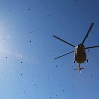 Спасатели подняли тела погибших при крушении вертолета в Подмосковье