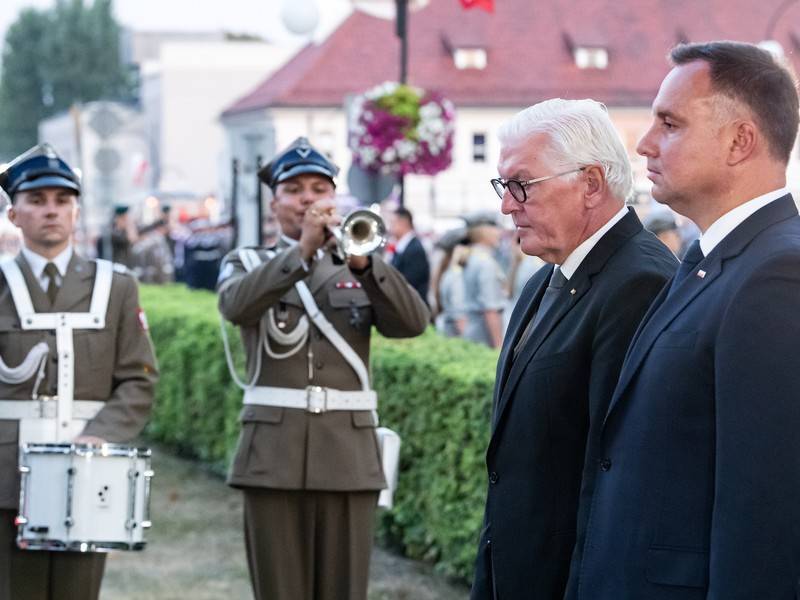 Президент ФРГ вылетел в Польшу с опозданием из-за неисправного самолёта