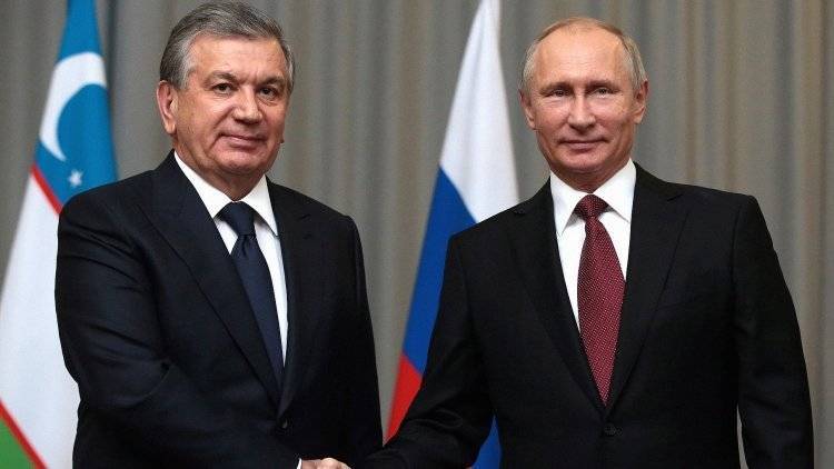 Путин поздравил Мирзиеева с Днем Независимости Узбекистана