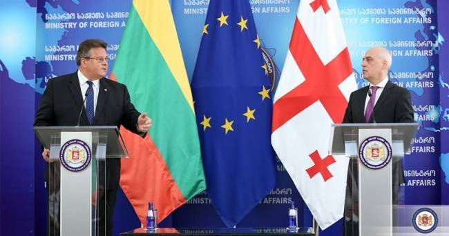 Глава МИД Литвы осудил проведение президентских выборов в Абхазии